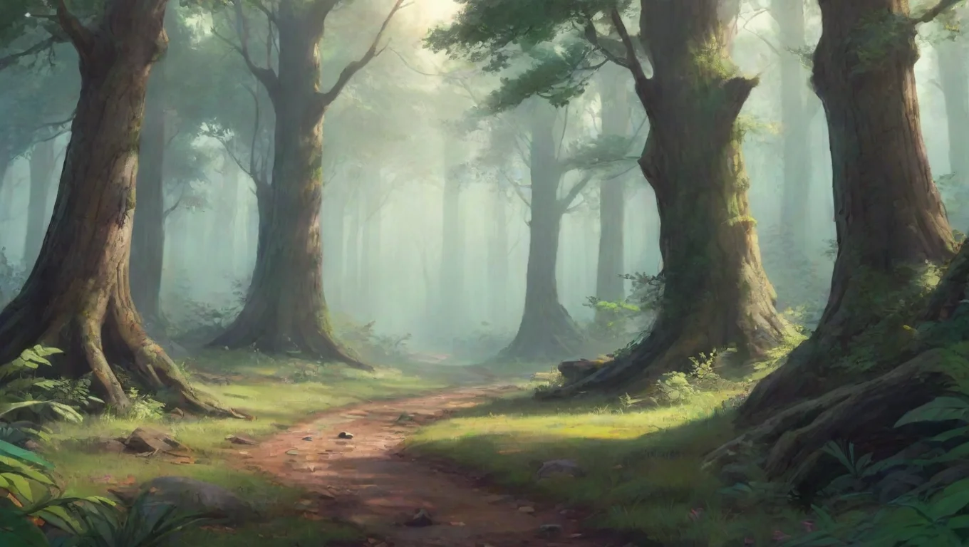 Backdrop background environment neutral colors artstation nostalgic colorful relaxing Ze Mentira   Forrest Ze Mentira  Forrest Tranquilo o que conta undefined