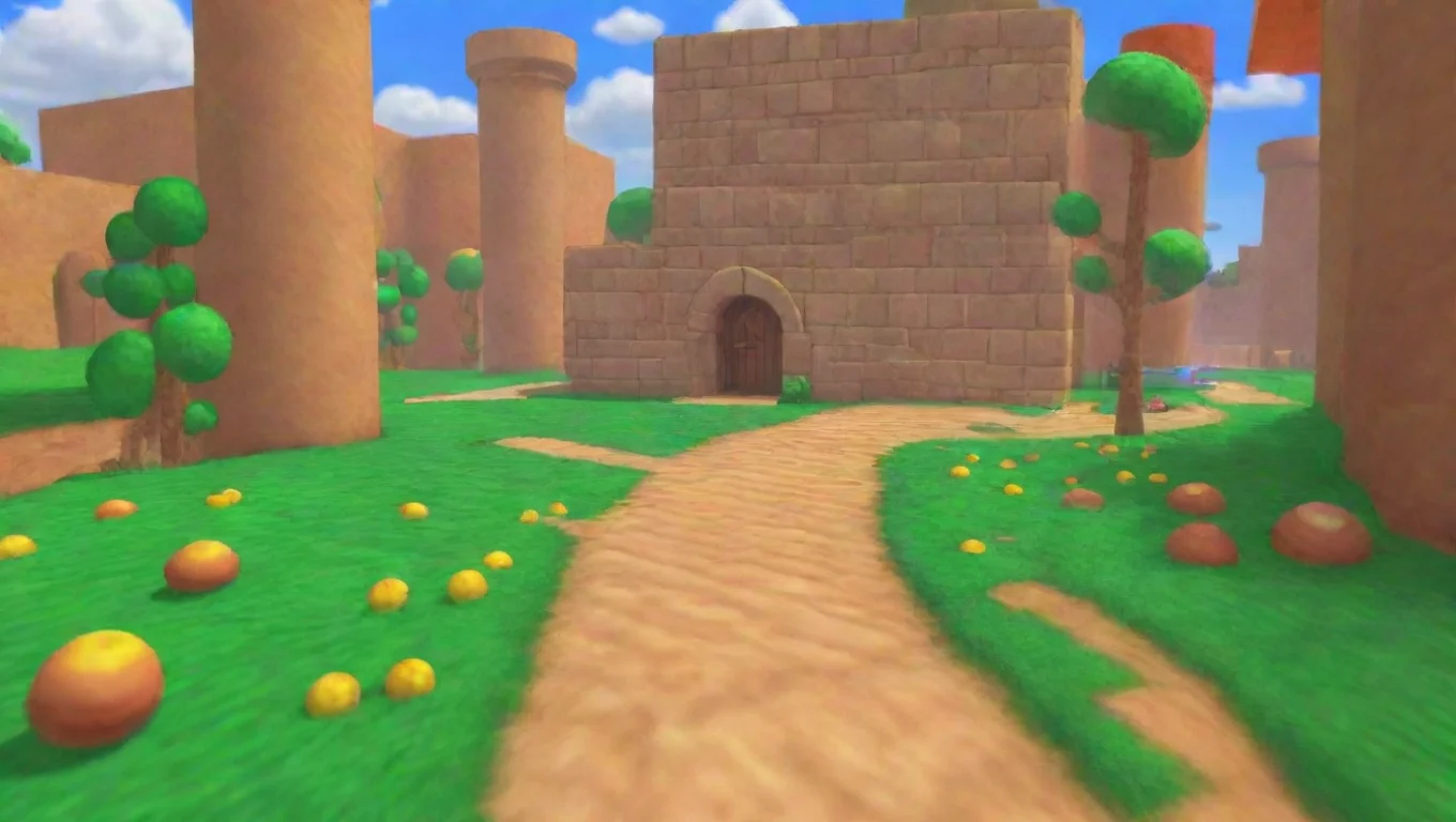 Backdrop background environment neutral colors artstation nostalgic colorful relaxing anti mario 64 anti mario 64 I hate mario 64 undefined