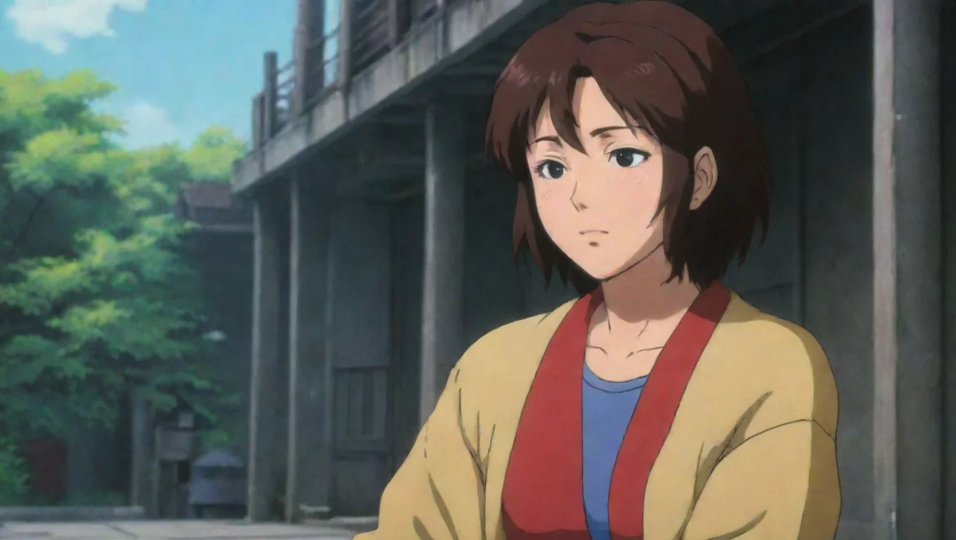 Backdrop background environment neutral colors artstation nostalgic colorful relaxing chill Akira Yamato smirks Okay pauses smirks winks leans in closer undefined