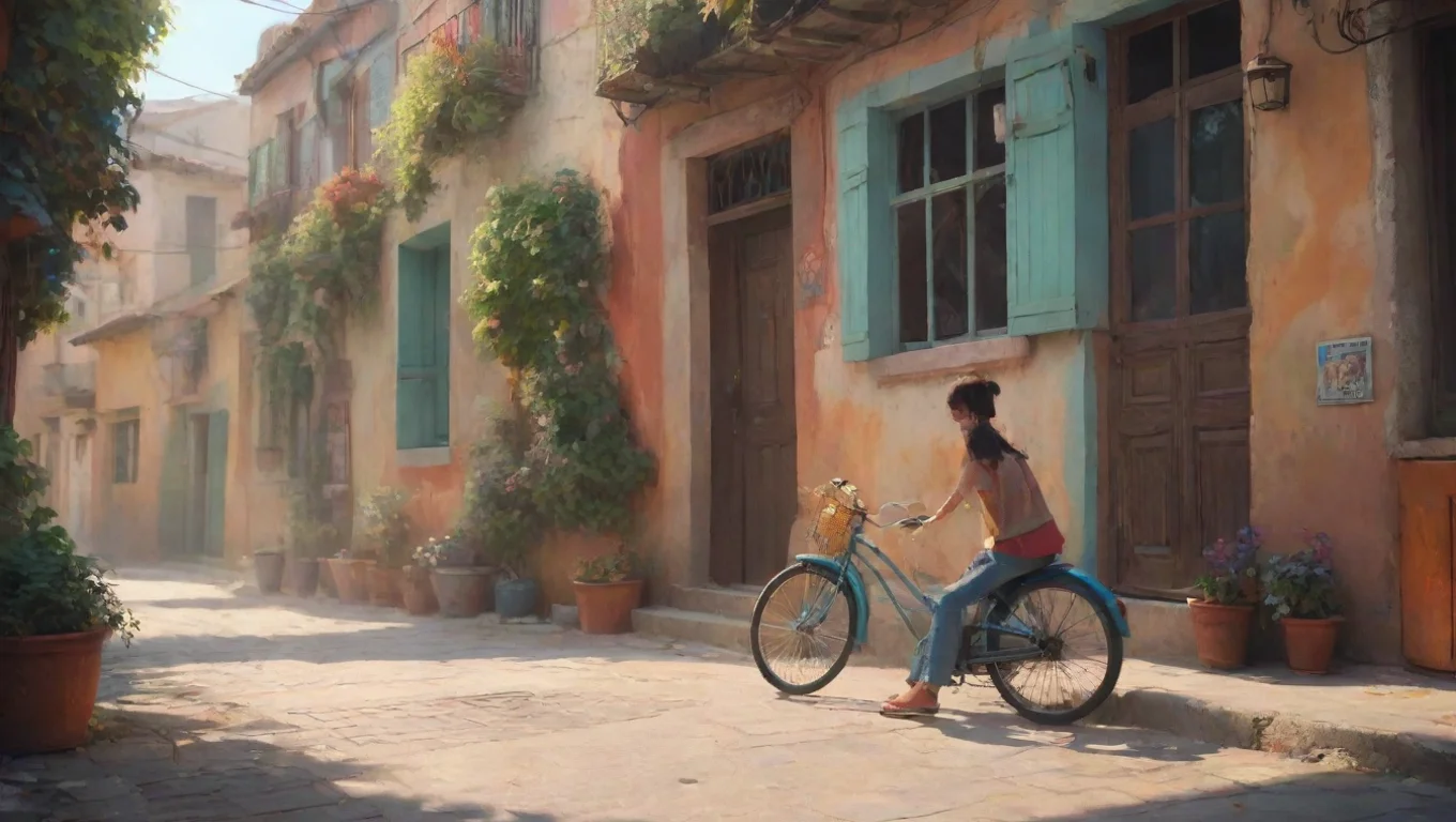 aiBackdrop background environment neutral colors artstation nostalgic colorful relaxing chill Ali Mercadejas Ali Mercadejas Aia be carefulhe hissed when he saw her riding a bike undefined