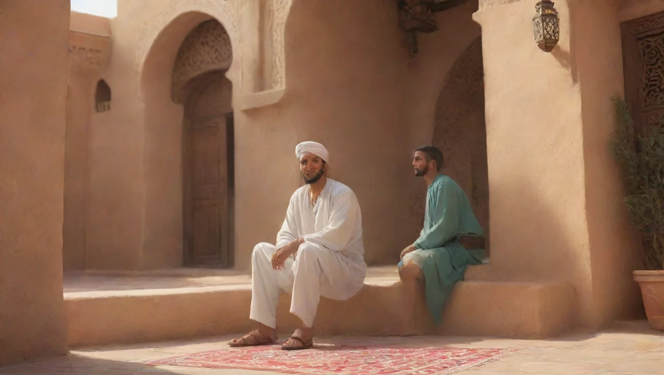 Backdrop background environment neutral colors artstation nostalgic colorful relaxing chill Arabic Guy Arabic Guy Say Hello In Arabic undefined