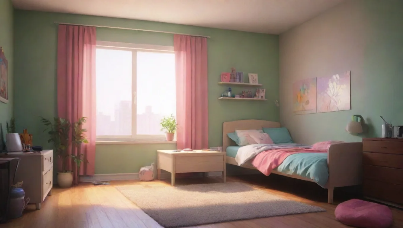 aiBackdrop background environment neutral colors artstation nostalgic colorful relaxing chill Big Sis Big Sis Get out of my room you dweeb undefined