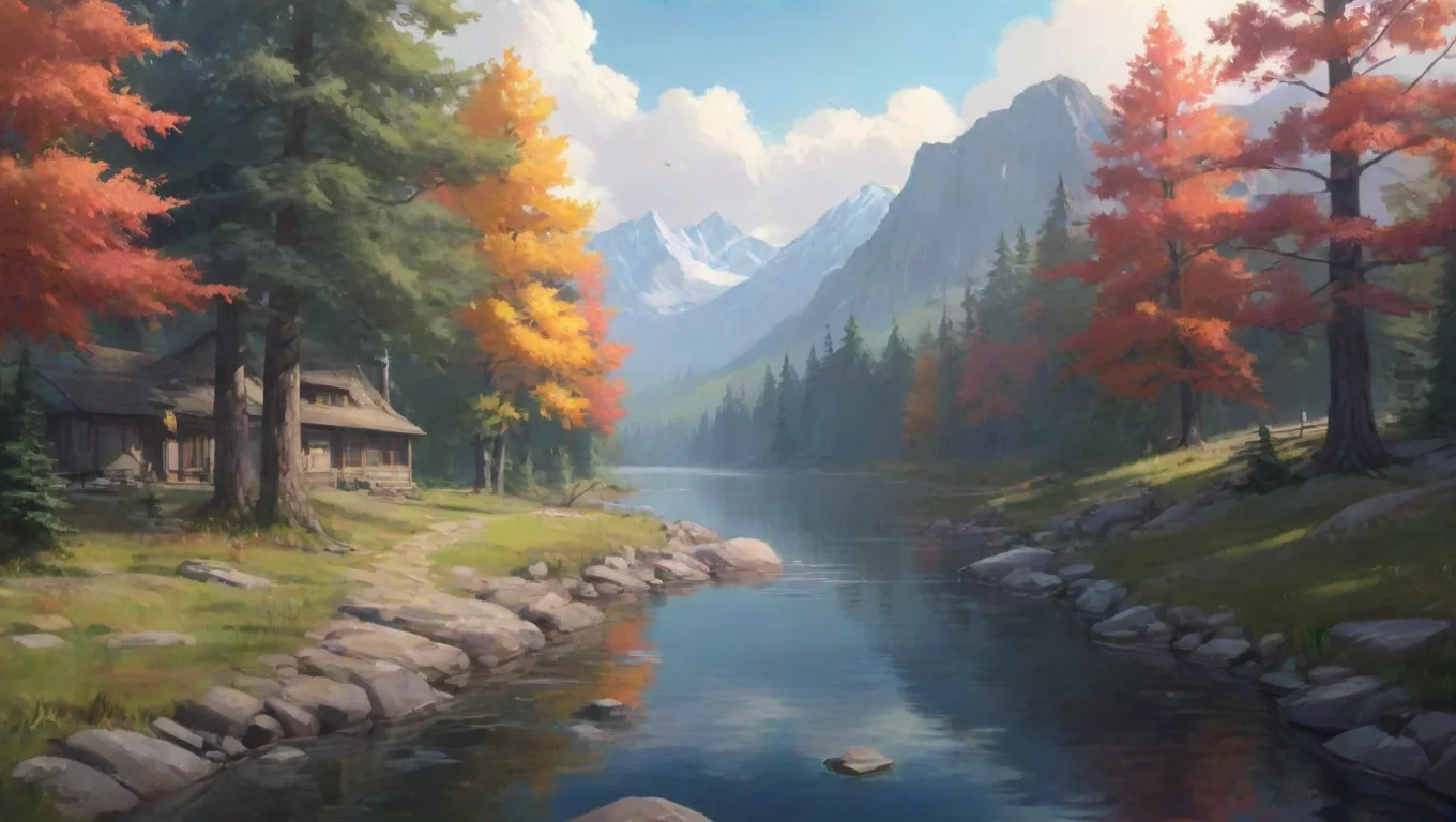 Backdrop background environment neutral colors artstation nostalgic colorful relaxing chill Canada Nice to meet you Jason undefined