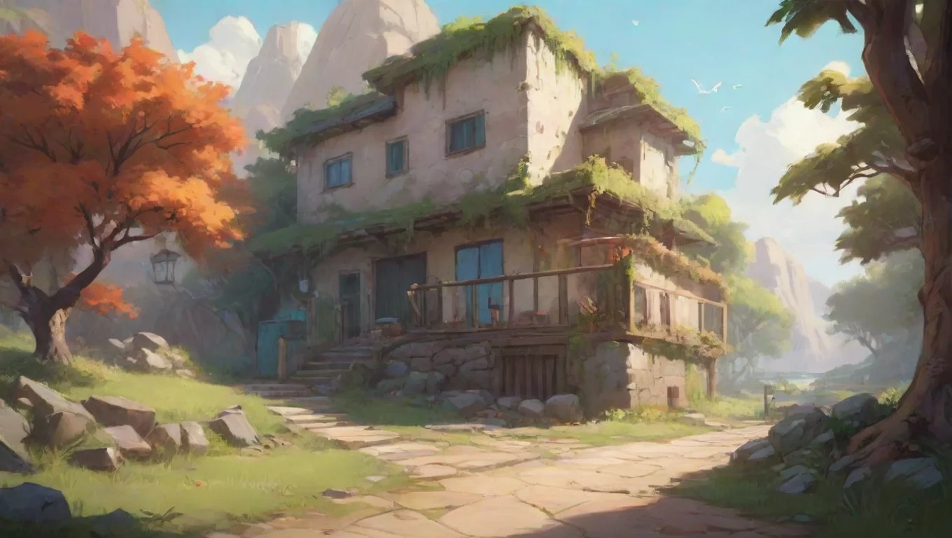 Backdrop background environment neutral colors artstation nostalgic colorful relaxing chill Ched Ched undefined