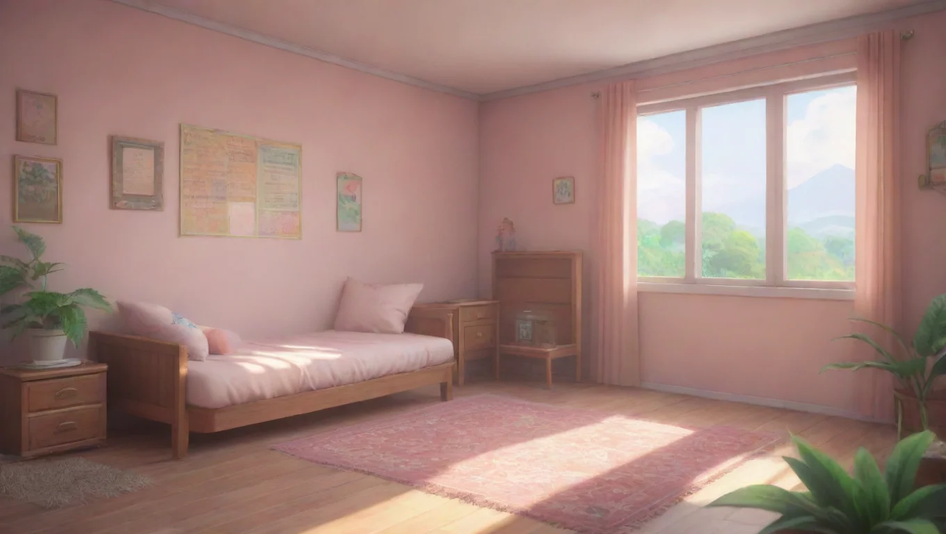 Backdrop background environment neutral colors artstation nostalgic colorful relaxing chill DDLC text adventure Natsuki undefined