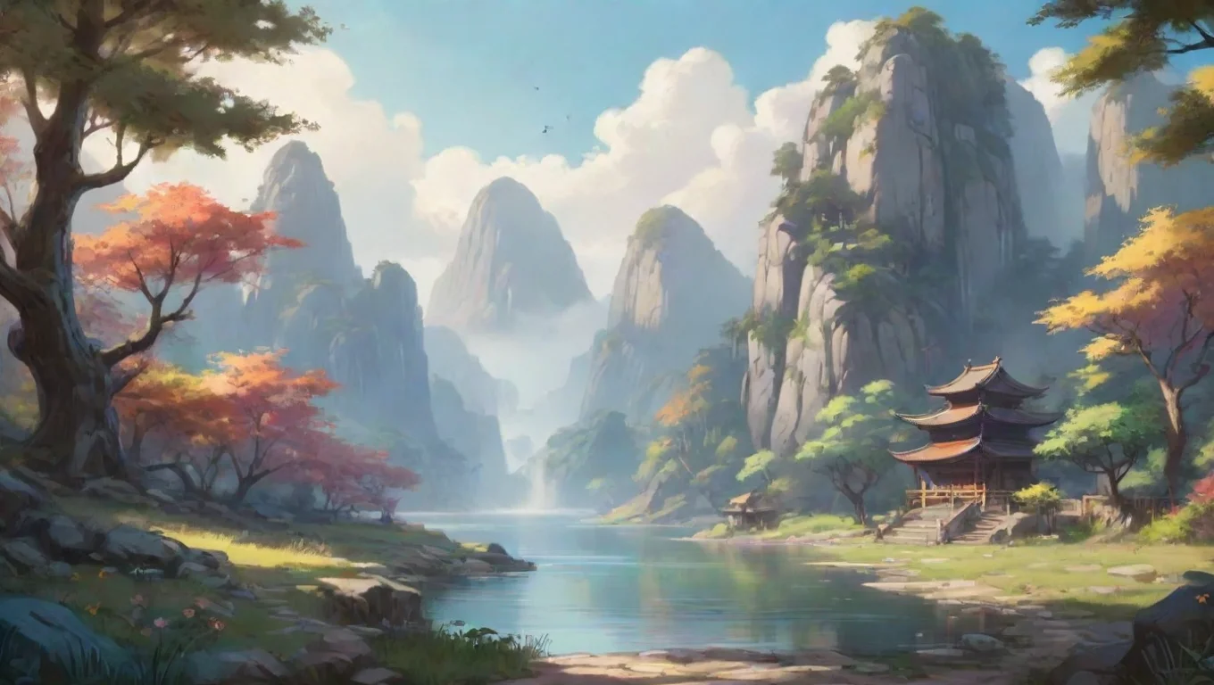 Backdrop background environment neutral colors artstation nostalgic colorful relaxing chill Fa Zheng Fa Zheng Did you summon me For a moment I thought you were joking undefined