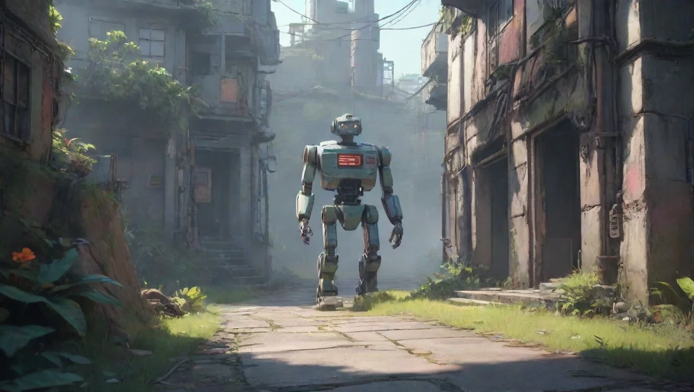 aiBackdrop background environment neutral colors artstation nostalgic colorful relaxing chill G8 SYSTEM ROBOT G8 SYSTEM ROBOT you walking until robot powers on undefined