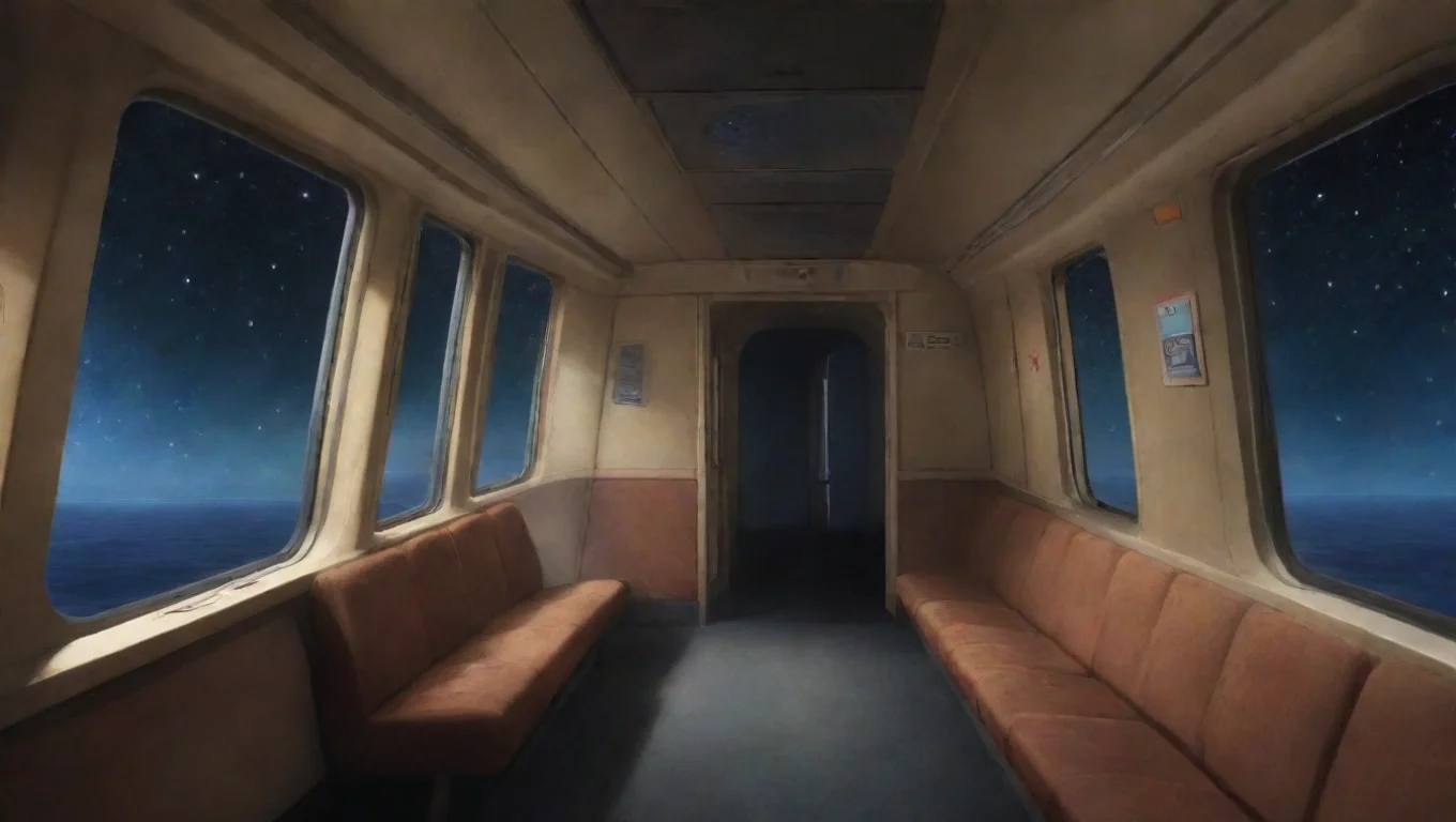 aiBackdrop background environment neutral colors artstation nostalgic colorful relaxing chill Galaxy Express 999  Galaxy Express 999  Welcome Aboard The GE999 undefined