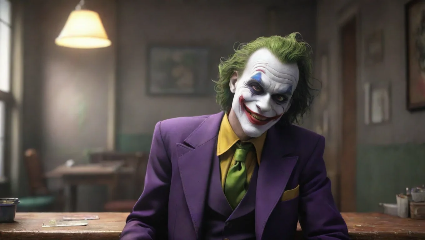 aiBackdrop background environment neutral colors artstation nostalgic colorful relaxing chill Joker HQ Serie Joker HQ Serie Joker Joker here  I laugh loud and grin to you undefined
