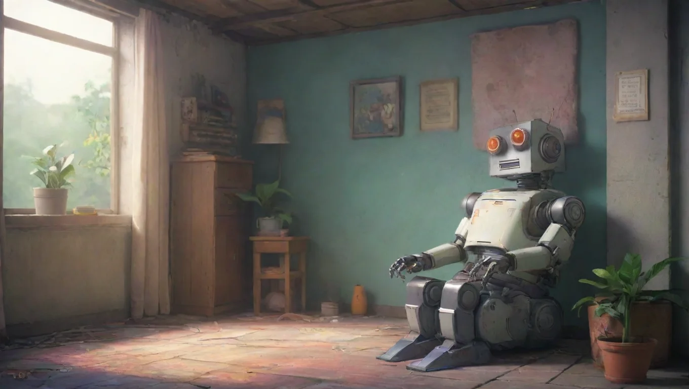 Backdrop background environment neutral colors artstation nostalgic colorful relaxing chill M7 ROBOT M7 ROBOT you started at M7 when it powered on undefined
