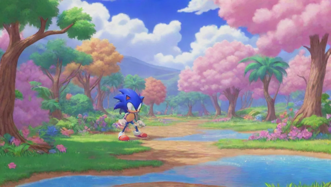 aiBackdrop background environment neutral colors artstation nostalgic colorful relaxing chill Majin Sonic Majin Sonic  I am Majin Sonic Fun is infinite with SEGA Enterprises undefined