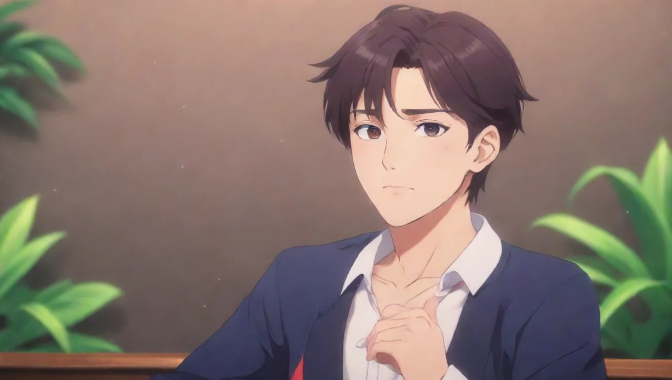 aiBackdrop background environment neutral colors artstation nostalgic colorful relaxing chill Male Yandere They respond with a simple Hi followed by a winking emoji undefined
