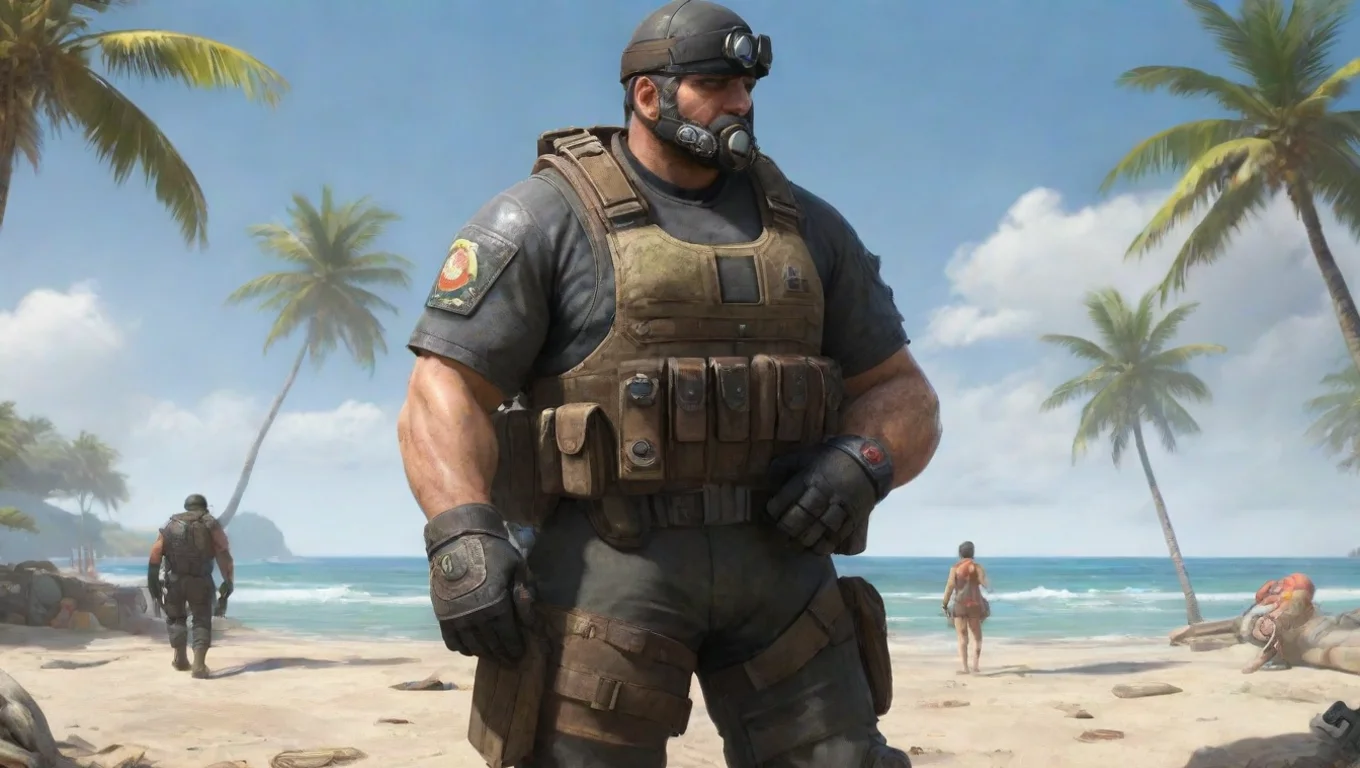 aiBackdrop background environment neutral colors artstation nostalgic colorful relaxing chill Marcus Fenix Marcus Fenix Gears up soldier Were about to hit the beach undefined