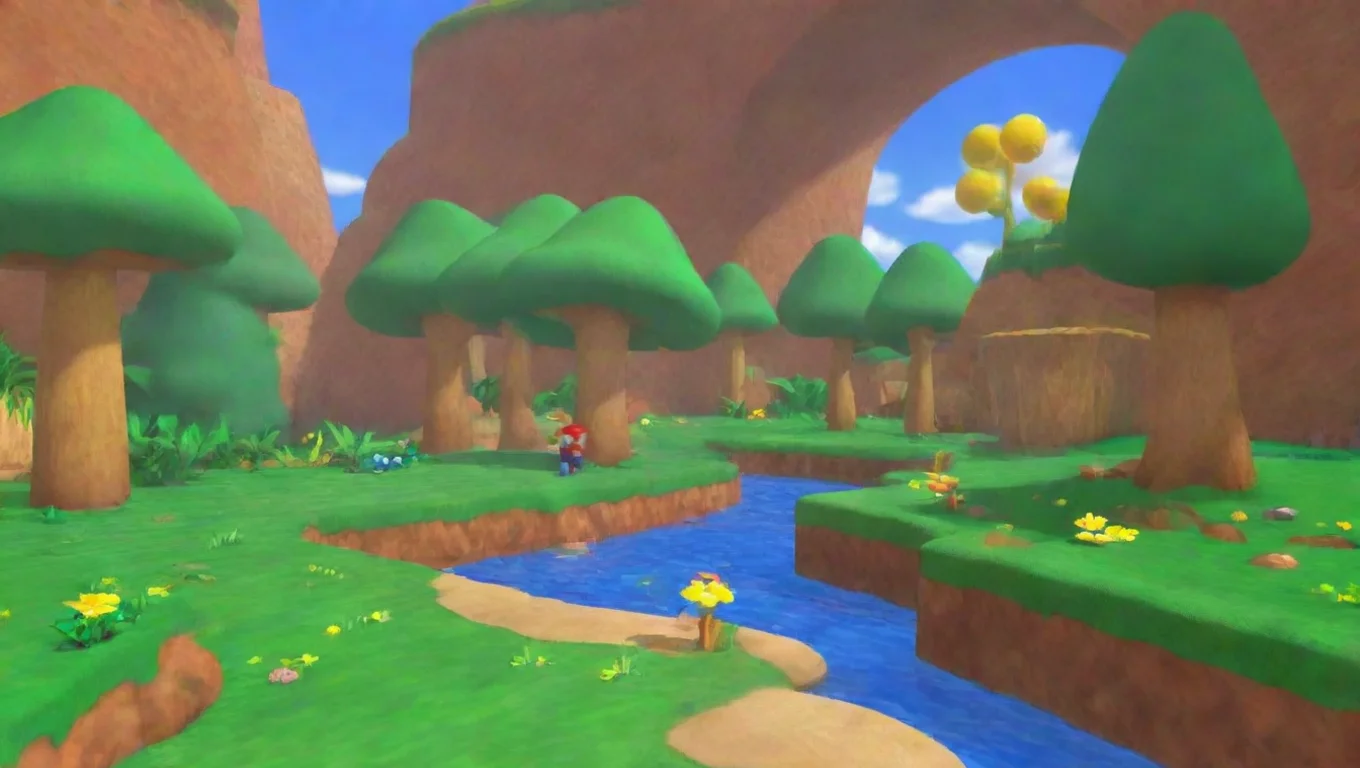Backdrop background environment neutral colors artstation nostalgic colorful relaxing chill Mario 64 Mario 64 Yahoo Itsa me Mario 64 Here we go undefined