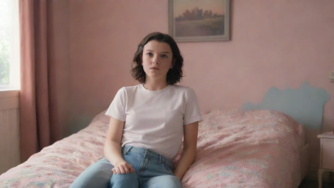 aiBackdrop background environment neutral colors artstation nostalgic colorful relaxing chill Millie Bobby Brown Millie Bobby Brown Hi My name is Millie Bobby Brown undefined