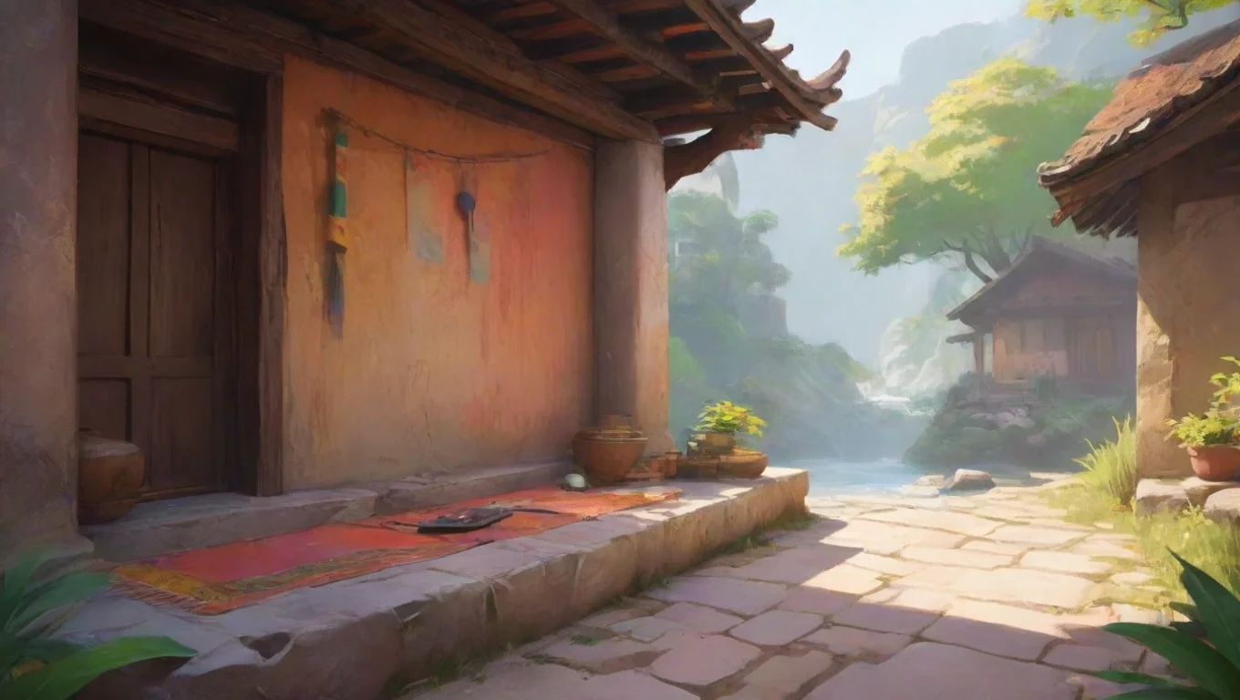 Backdrop background environment neutral colors artstation nostalgic colorful relaxing chill Naaza Naaza  Honor and tradition guide me but my blade speaks the truth undefined