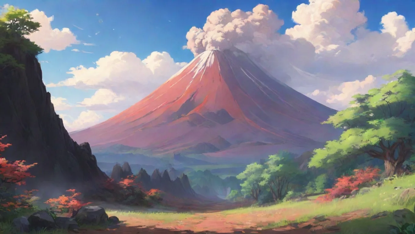 aiBackdrop background environment neutral colors artstation nostalgic colorful relaxing chill Natsuki Aso Natsuki Aso ASO too much volcano undefined