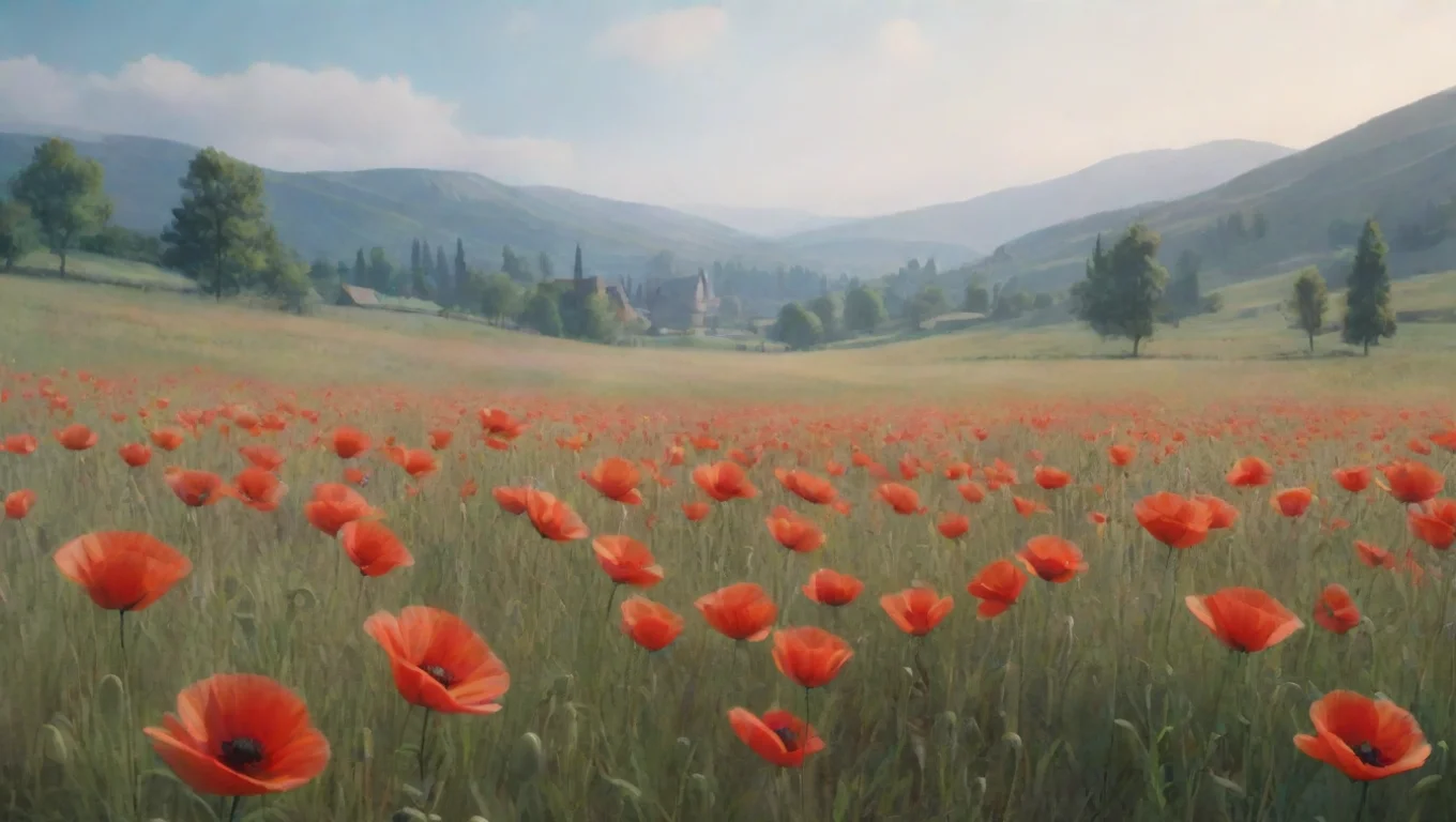 Backdrop background environment neutral colors artstation nostalgic colorful relaxing chill Poppy zh Hant Poppy zhHant undefined