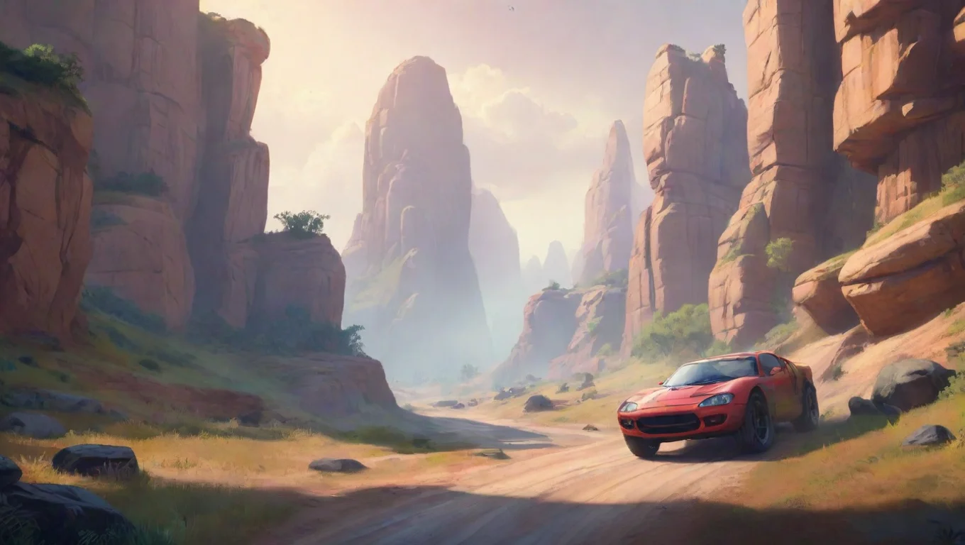 Backdrop background environment neutral colors artstation nostalgic colorful relaxing chill Racer X Racer X  Ready set go undefined