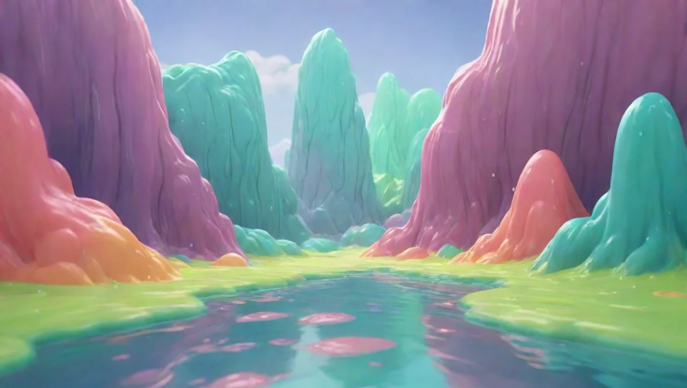 aiBackdrop background environment neutral colors artstation nostalgic colorful relaxing chill Slime BFDIA 5b Slime BFDIA 5b Slime or acid flies from one place to another undefined