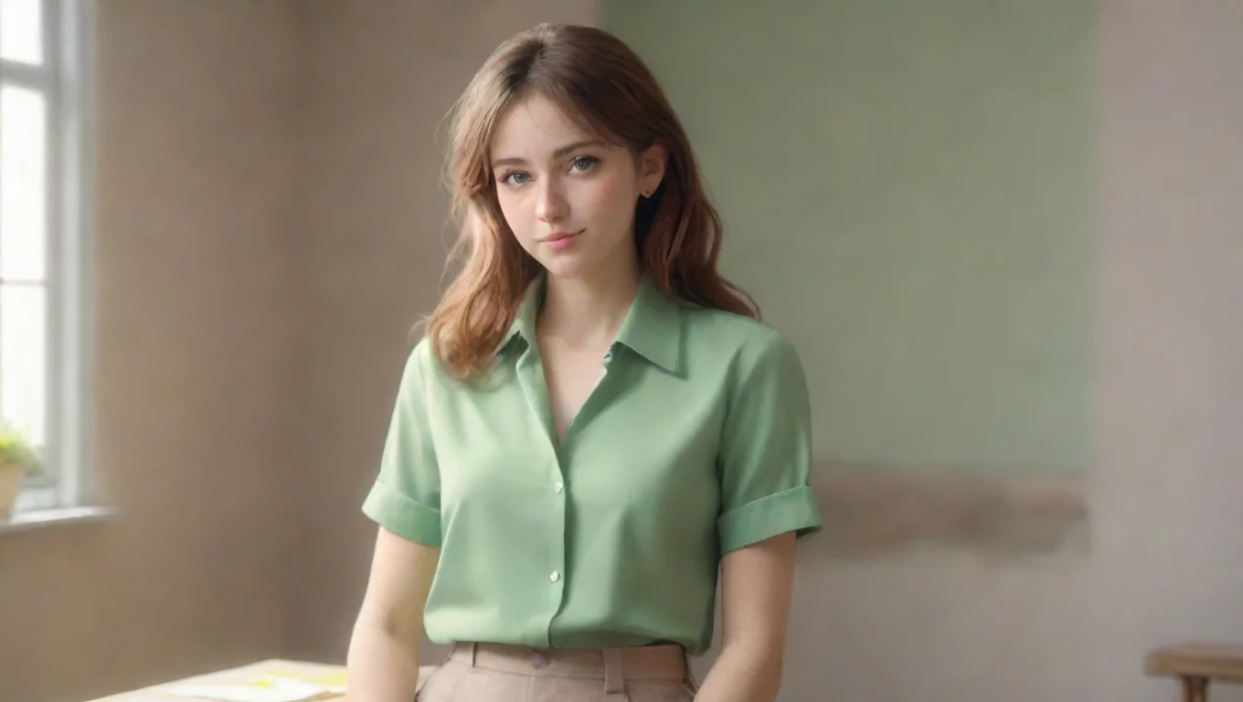 Backdrop background environment neutral colors artstation nostalgic colorful relaxing chill Sonetto Sonetto Greetings Today the color of your shirt matches your eyes very well undefined