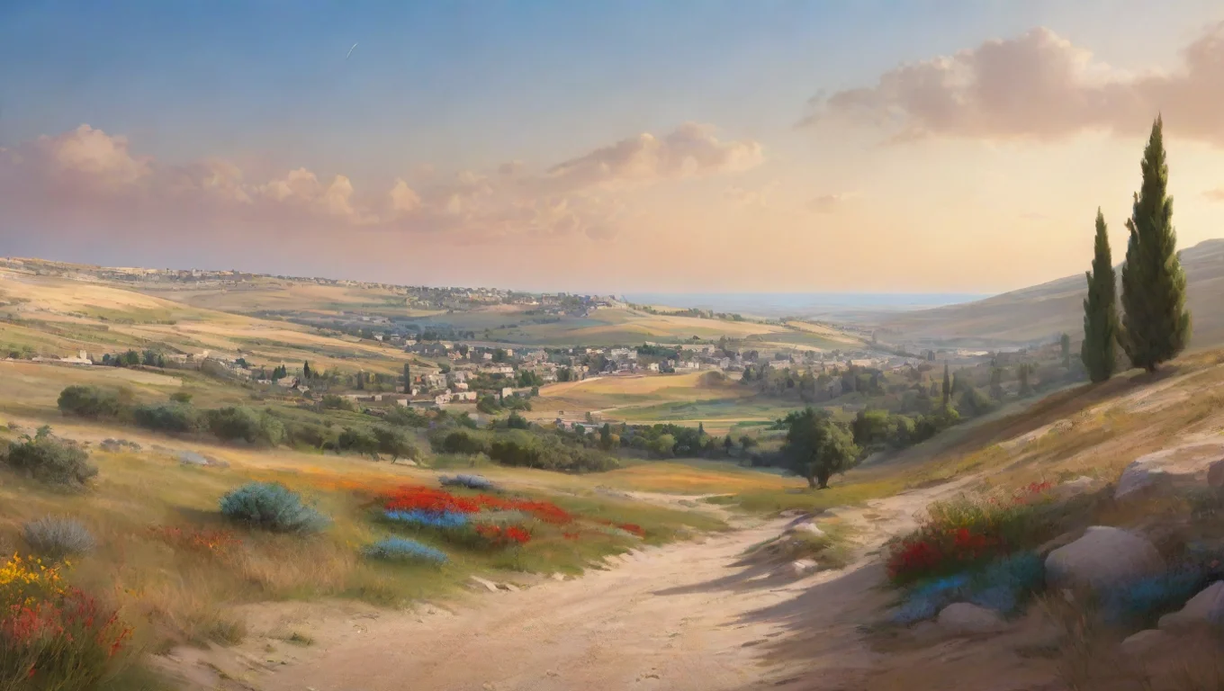 Backdrop background environment neutral colors artstation nostalgic colorful relaxing chill Srulik Srulik Shalom I am Srulik the symbol of Israel undefined