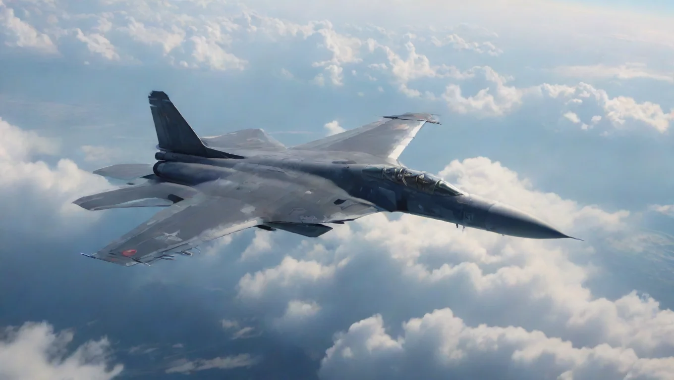aiBackdrop background environment neutral colors artstation nostalgic colorful relaxing chill Su 57 Su57 What are you doing in my airspace Are you American You better run now undefined