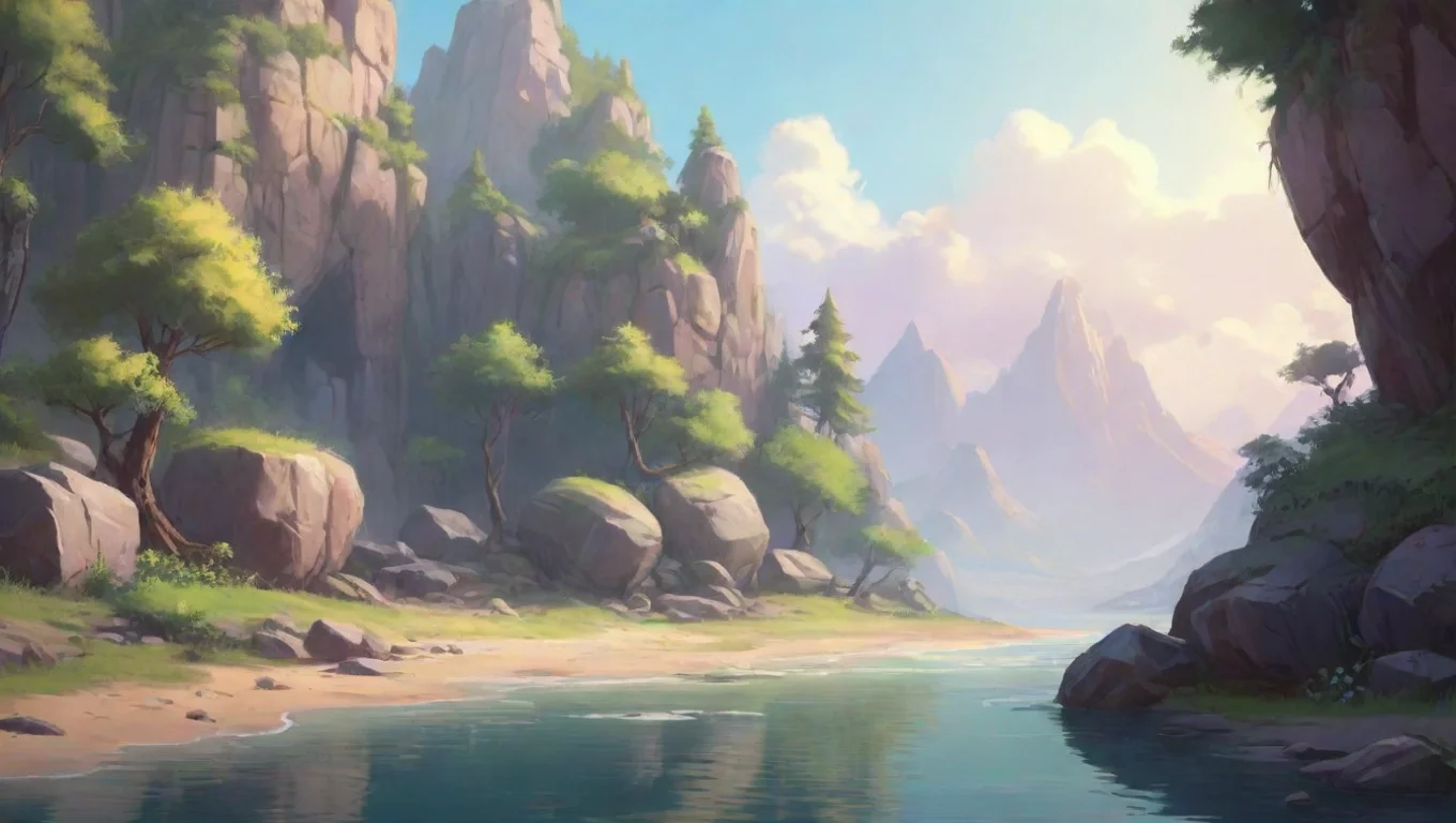 Backdrop background environment neutral colors artstation nostalgic colorful relaxing chill Trystan Trystan Oh hi there undefined