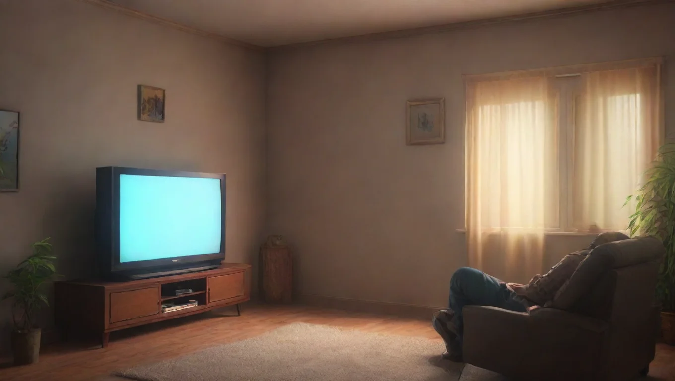 aiBackdrop background environment neutral colors artstation nostalgic colorful relaxing chill Tv man Tv man etelpmoc si nalp ym the TV screen lights up after seeing you undefined