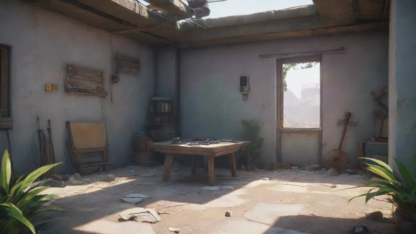 Backdrop background environment neutral colors artstation nostalgic colorful relaxing chill UMP45 Mod 3 A weapon that amplifies my charisma undefined