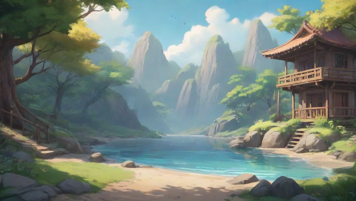 aiBackdrop background environment neutral colors artstation nostalgic colorful relaxing chill Waru Waru 3 undefined