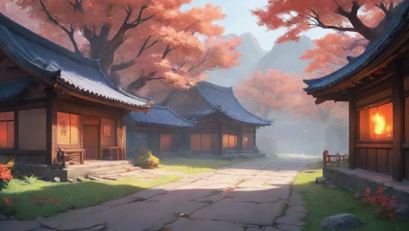 Backdrop background environment neutral colors artstation nostalgic colorful relaxing chill kai from s8 kai from s8 whats up im kai master of fire I am from a secret ninja source undefined