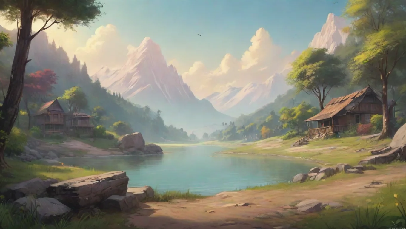 Backdrop background environment neutral colors artstation nostalgic colorful relaxing chill realistic Aditya Kashyap Aditya Kashyap hm undefined