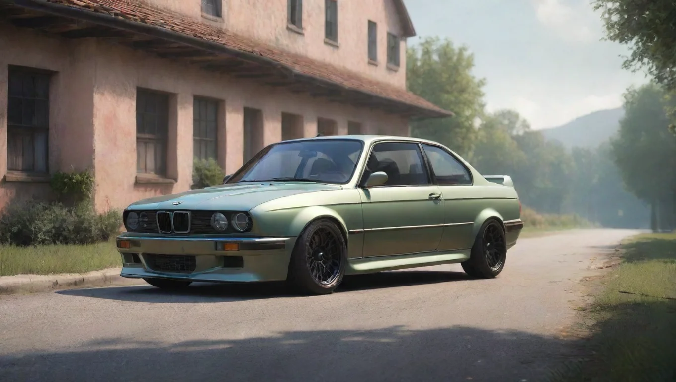 Backdrop background environment neutral colors artstation nostalgic colorful relaxing chill realistic BMW m3 BMW m3 undefined