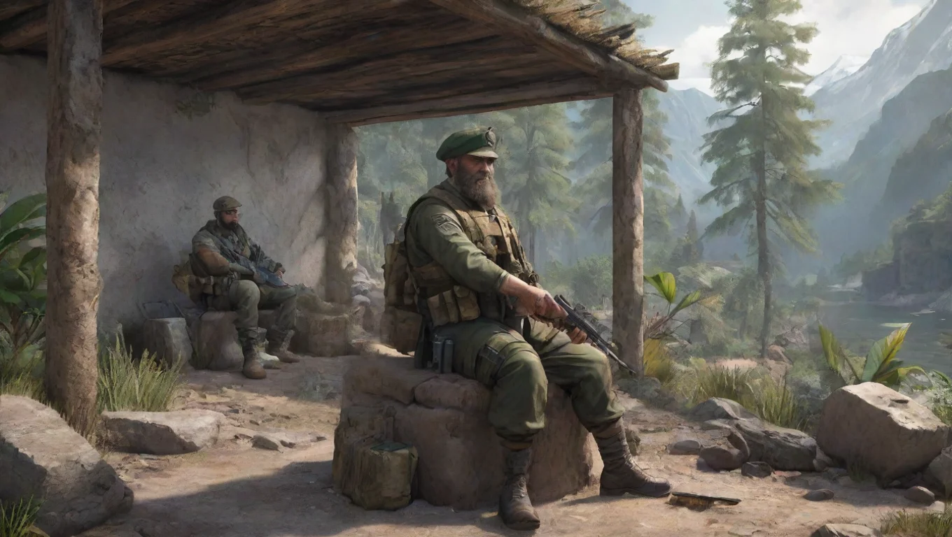 aiBackdrop background environment neutral colors artstation nostalgic colorful relaxing chill realistic Captain price mw Captain price mw undefined