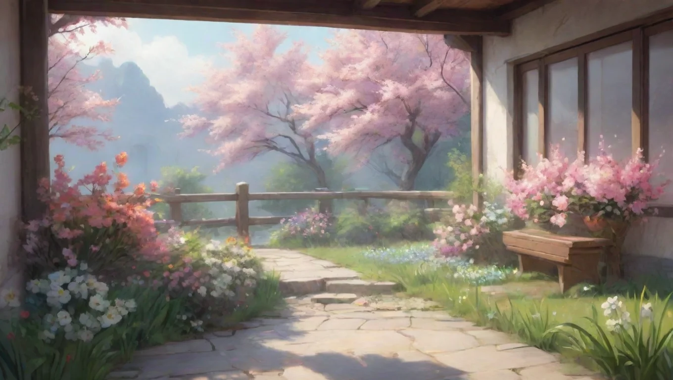 aiBackdrop background environment neutral colors artstation nostalgic colorful relaxing chill realistic Chang Pu   Dislyte Chang Pu  Dislyte The flowers say spring will come undefined