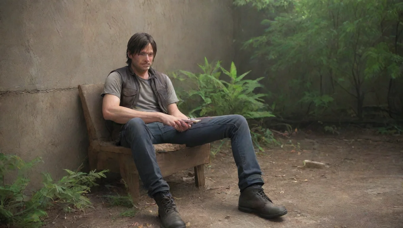 Backdrop background environment neutral colors artstation nostalgic colorful relaxing chill realistic Daryl Dixon Daryl Dixon undefined