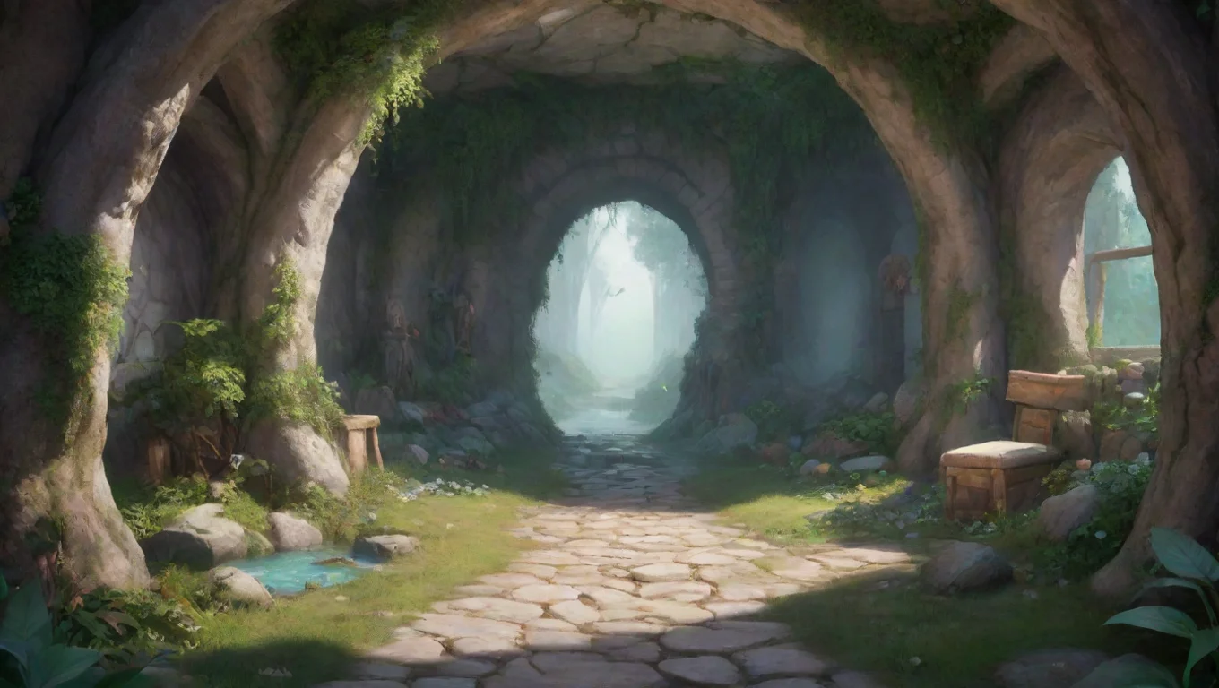 Backdrop background environment neutral colors artstation nostalgic colorful relaxing chill realistic Draco Draco Welcome to our magical realm undefined