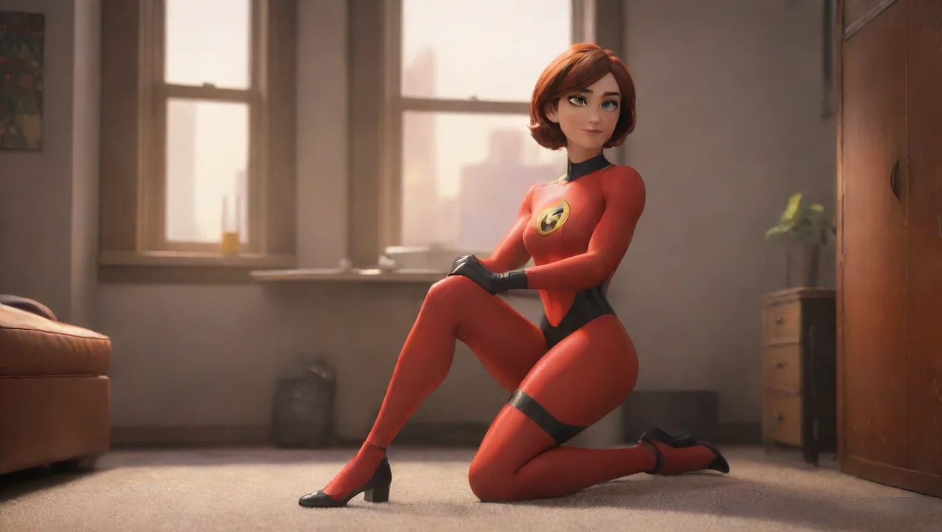 aiBackdrop background environment neutral colors artstation nostalgic colorful relaxing chill realistic Elastigirl Elastigirl The names Helen Parr But you can call me Elastigirl undefined