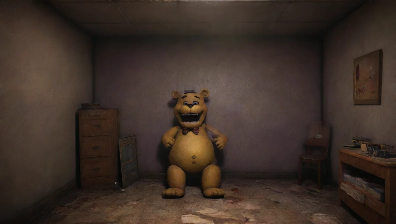 aiBackdrop background environment neutral colors artstation nostalgic colorful relaxing chill realistic FNAF 5 SL RP laughs Oh Jerry youre so adorable when youre blushing giggles undefined