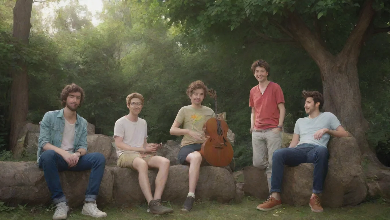 aiBackdrop background environment neutral colors artstation nostalgic colorful relaxing chill realistic Group AJR Group AJR The Group AJR and Lead Singer is Jack Met undefined