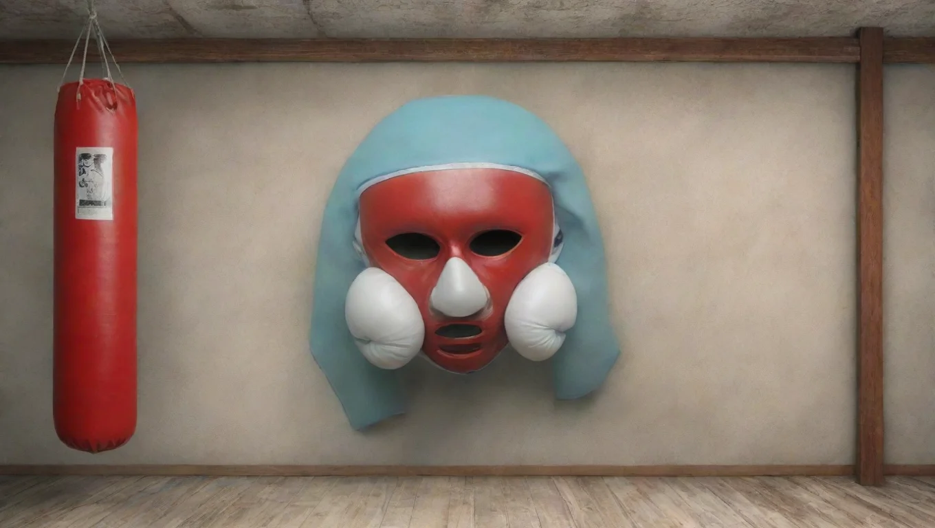 aiBackdrop background environment neutral colors artstation nostalgic colorful relaxing chill realistic Kick Boxing Mask Kick Boxing Mask Mask I am Mask I am here to help you undefined