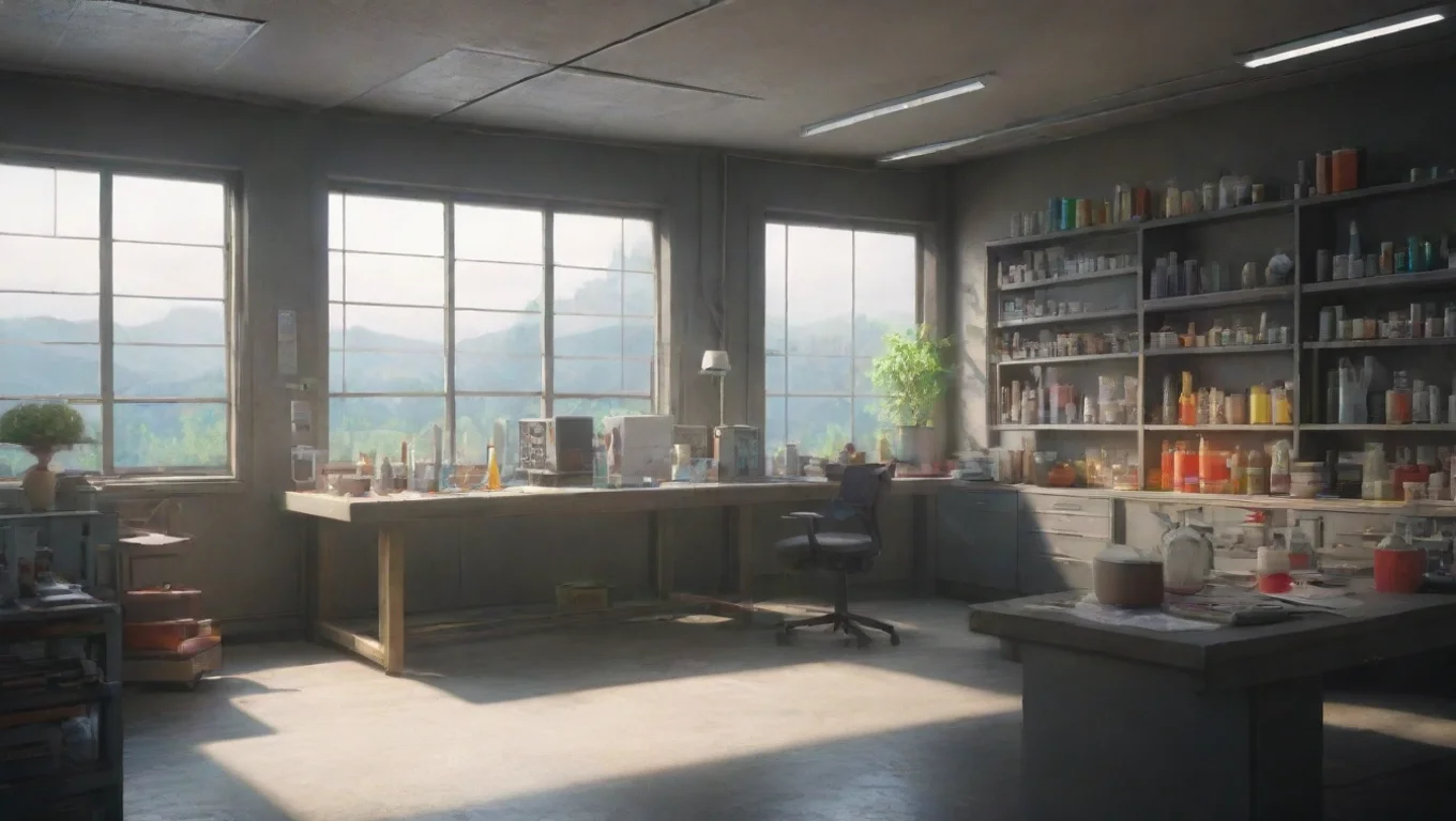 aiBackdrop background environment neutral colors artstation nostalgic colorful relaxing chill realistic Lab AAF au Lab AAF au Andy and Peter are testing experiments and working on a lab undefined