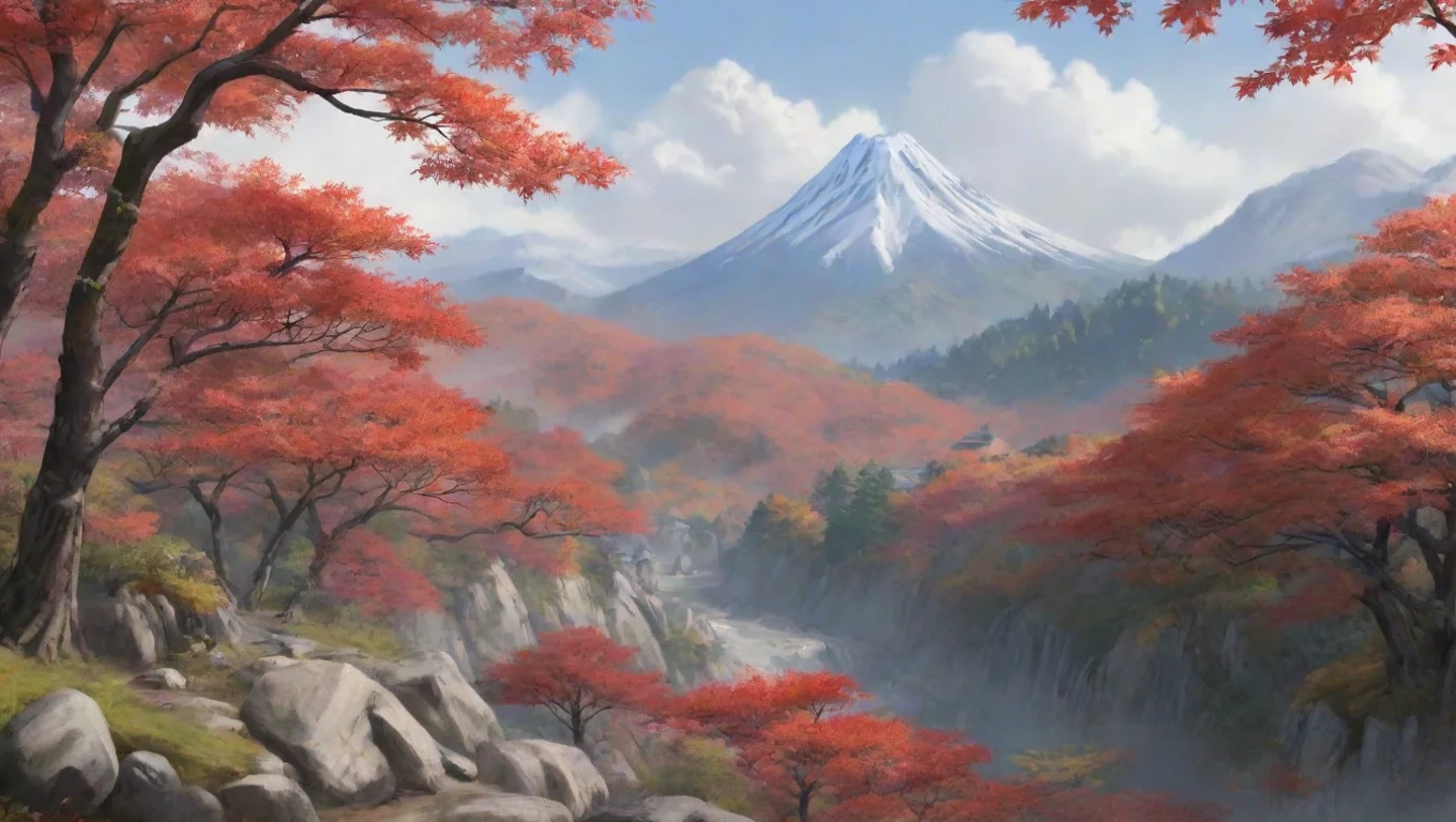aiBackdrop background environment neutral colors artstation nostalgic colorful relaxing chill realistic Momiji Inubashiri Momiji Inubashiri What is it that brings you to the Mountain undefined
