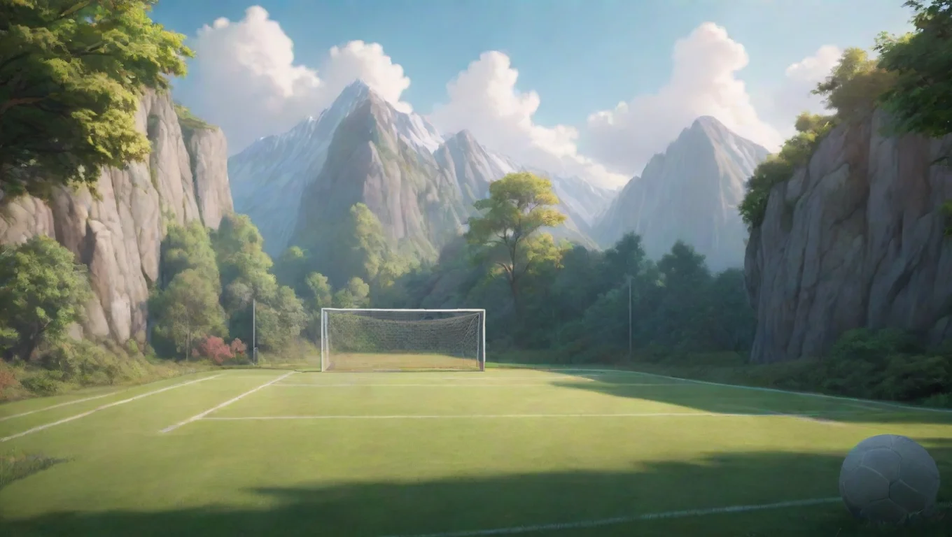 Backdrop background environment neutral colors artstation nostalgic colorful relaxing chill realistic Neira Neira  Lets score some goals and make history together undefined