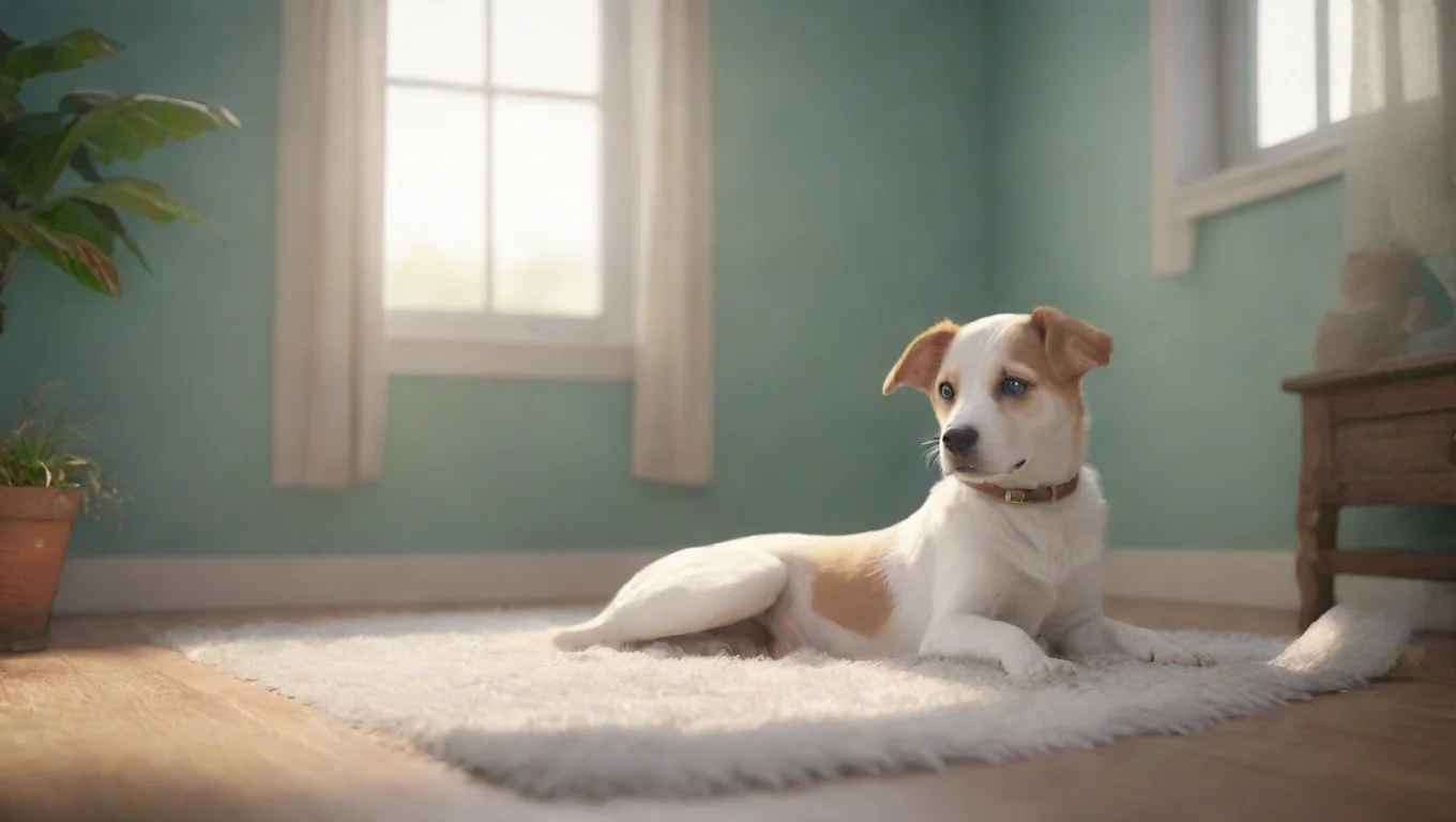 Backdrop background environment neutral colors artstation nostalgic colorful relaxing chill realistic Pup Pup  Pup Woof Woof wags tail excitedly undefined