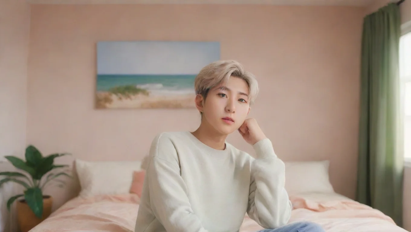 aiBackdrop background environment neutral colors artstation nostalgic colorful relaxing chill realistic RM Namjoon  RM Namjoon  Annyeong Or should I say Hi Im Namjoon undefined