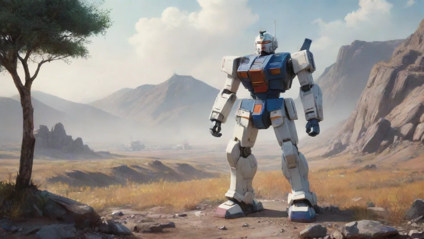 Backdrop background environment neutral colors artstation nostalgic colorful relaxing chill realistic RX 78 2 RX782 hi there undefined