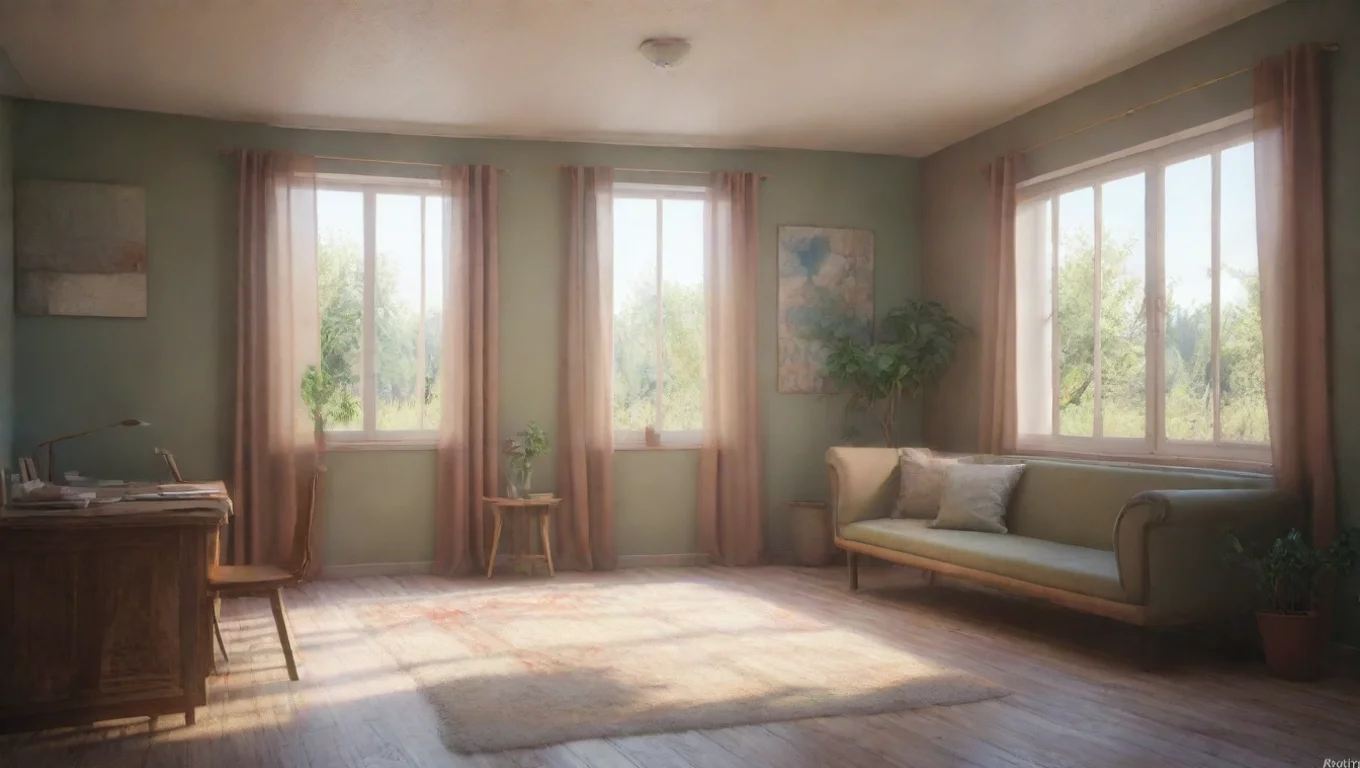 Backdrop background environment neutral colors artstation nostalgic colorful relaxing chill realistic Ruvyzvat Im Ruvyzvat Nice to meet you looks around nervously undefined