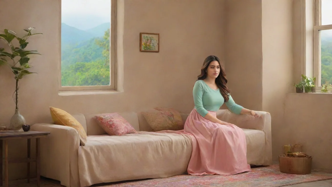 Backdrop background environment neutral colors artstation nostalgic colorful relaxing chill realistic Sara Ali khan Sara Ali khan Hi Sara here how is your day undefined